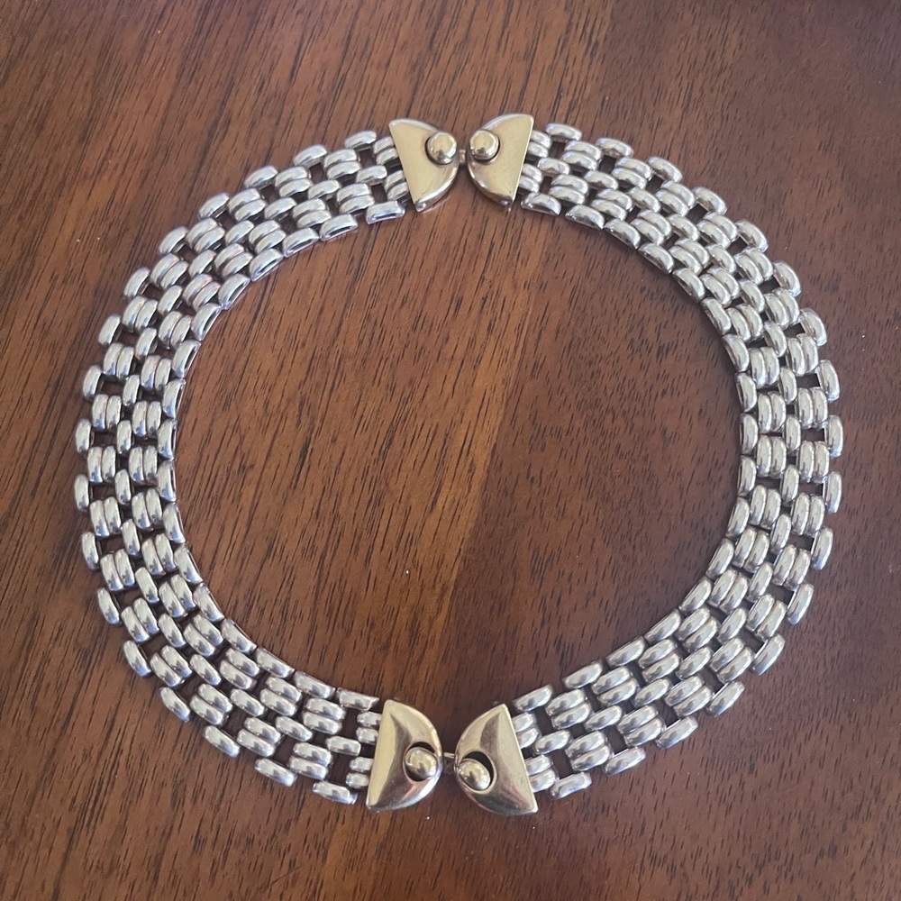 Panther chain Silver and Gold Women's Necklace